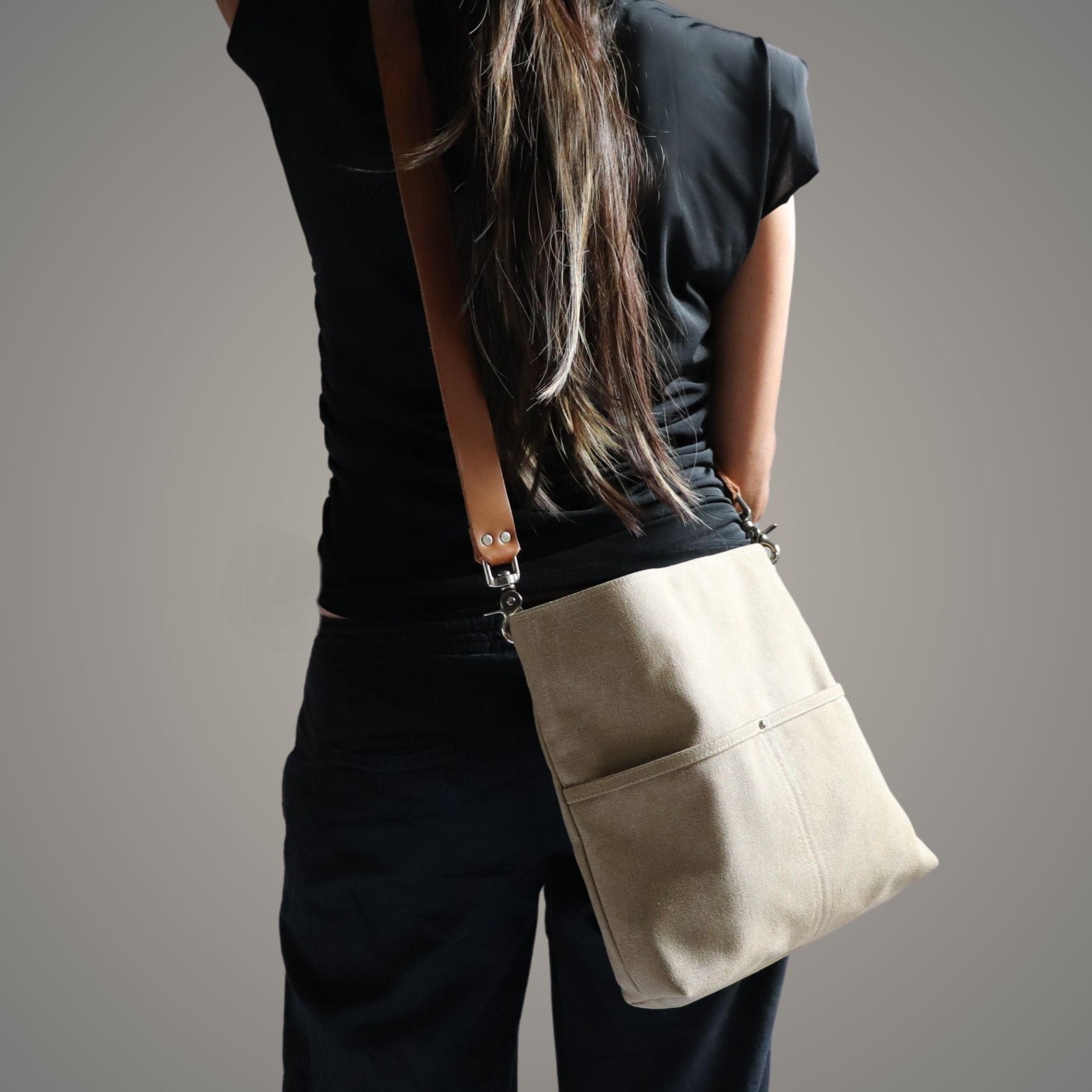Womens Canvas Large Tote Purse Travel Messenger Handbag Shoulder Bags 19  Colors | eBay